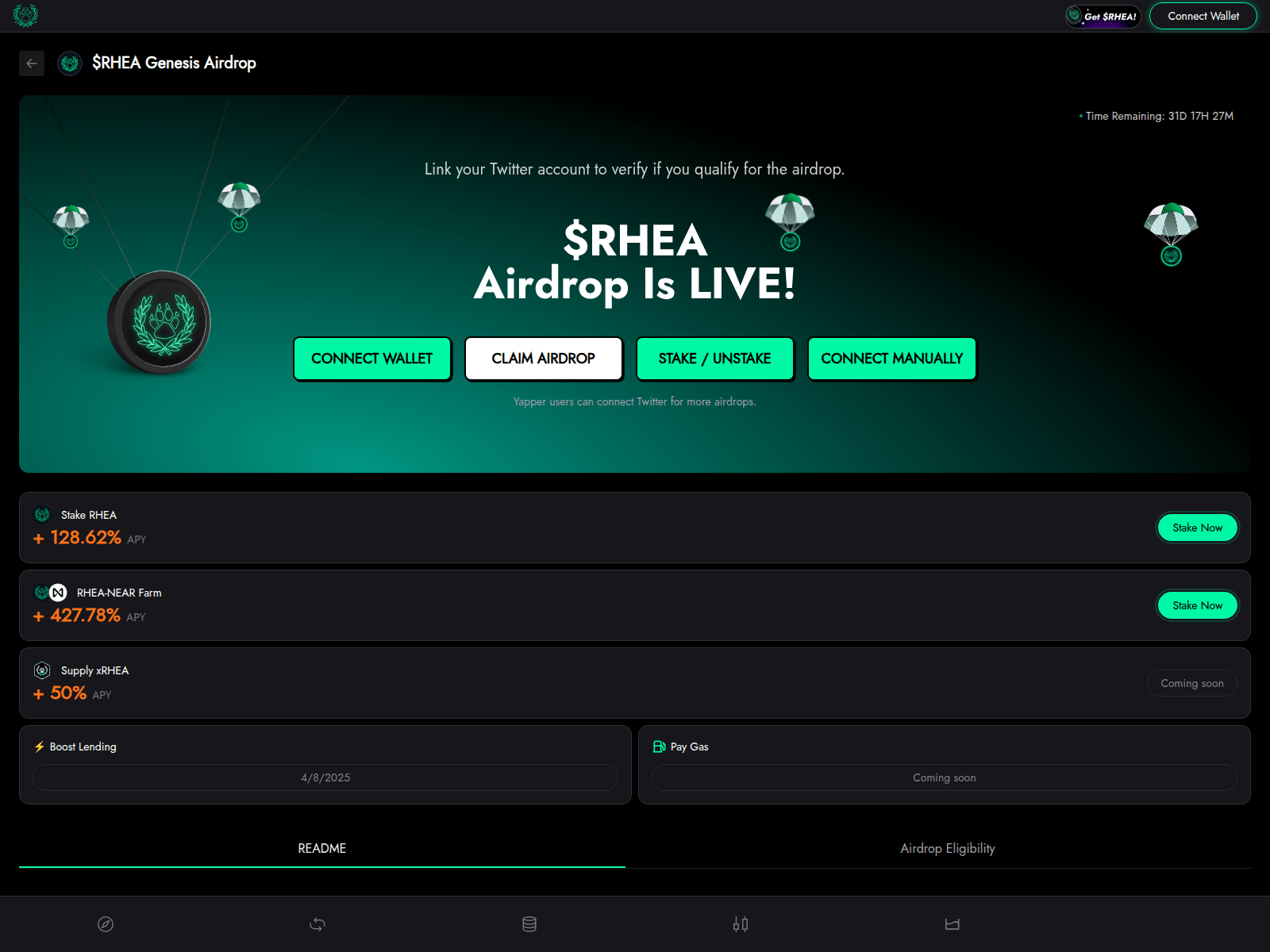 Forensic screenshot of app-rhea.com