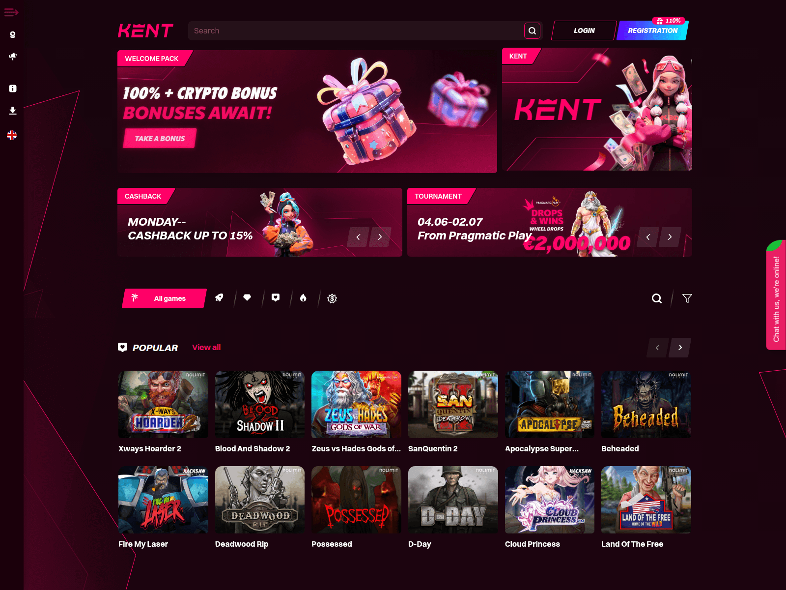 Screenshot of kentrash787.com