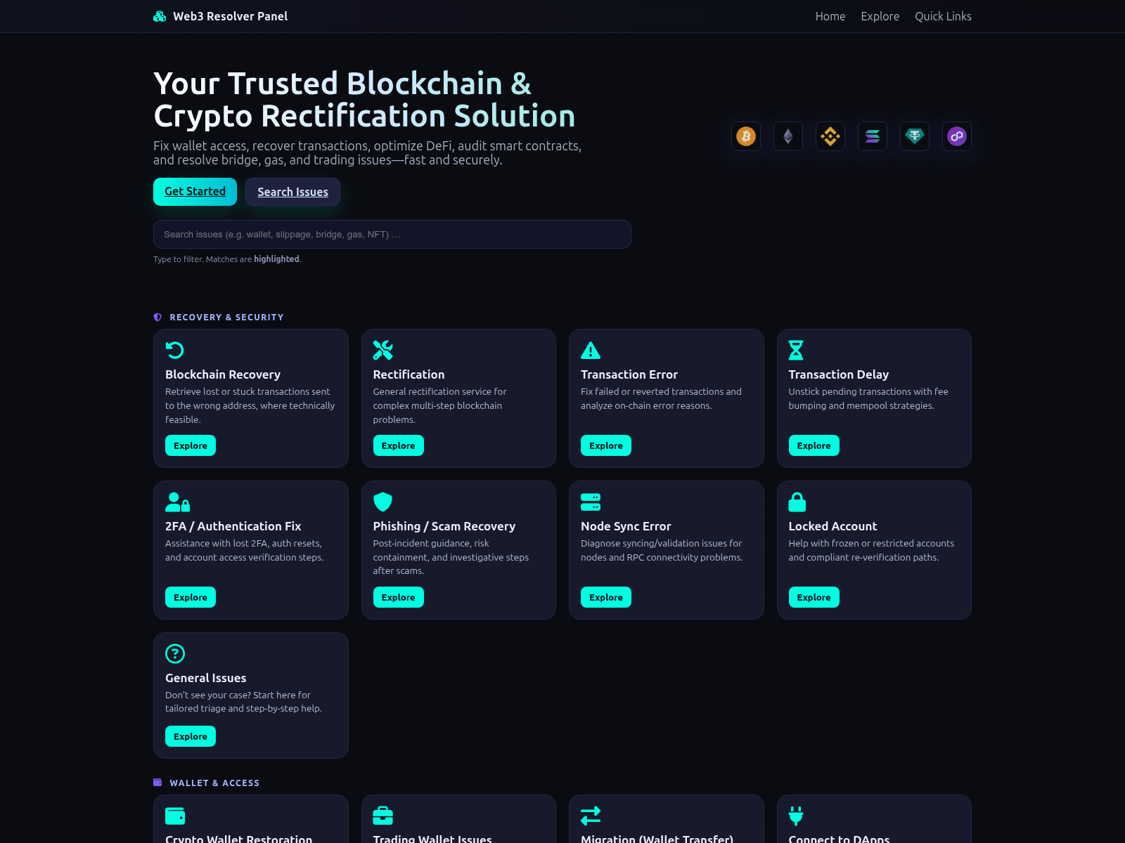 Forensic screenshot of solutionhub.app