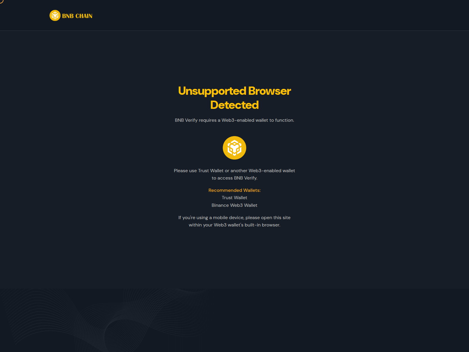 Screenshot of bnbverifier.com