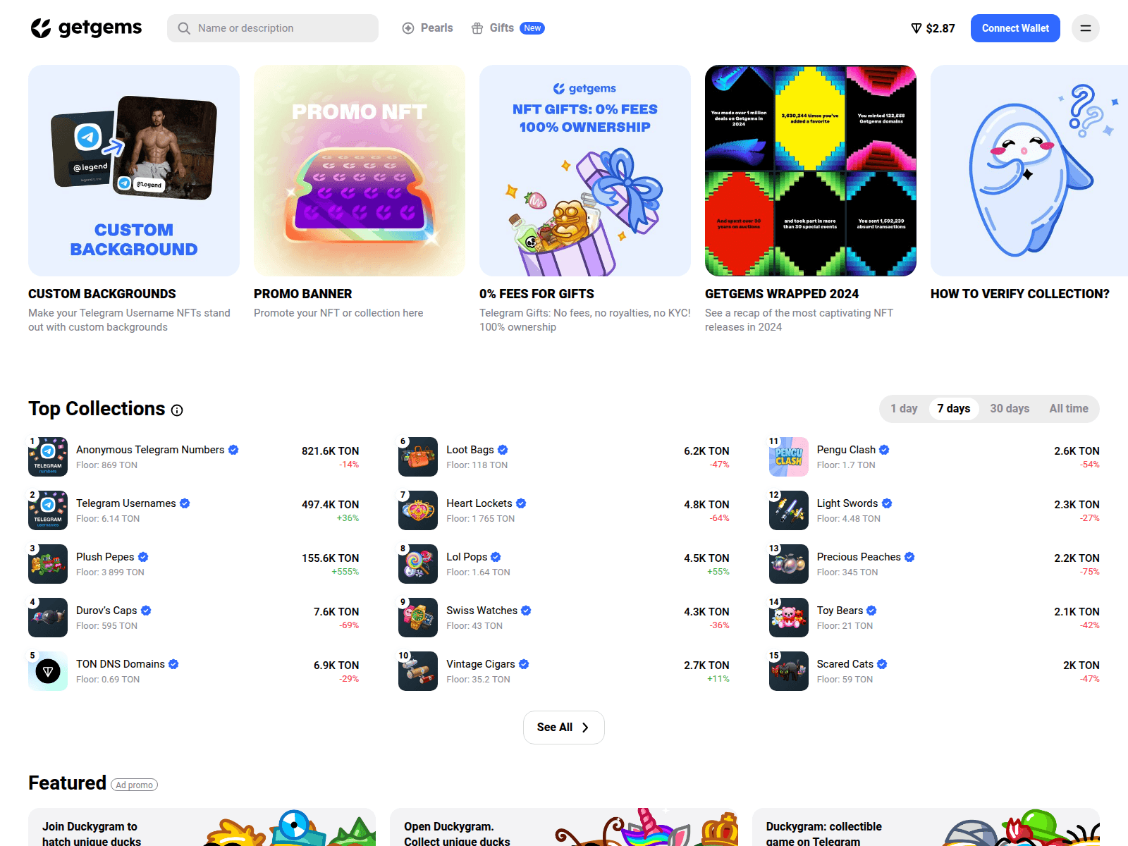 Screenshot of market-getgems.store