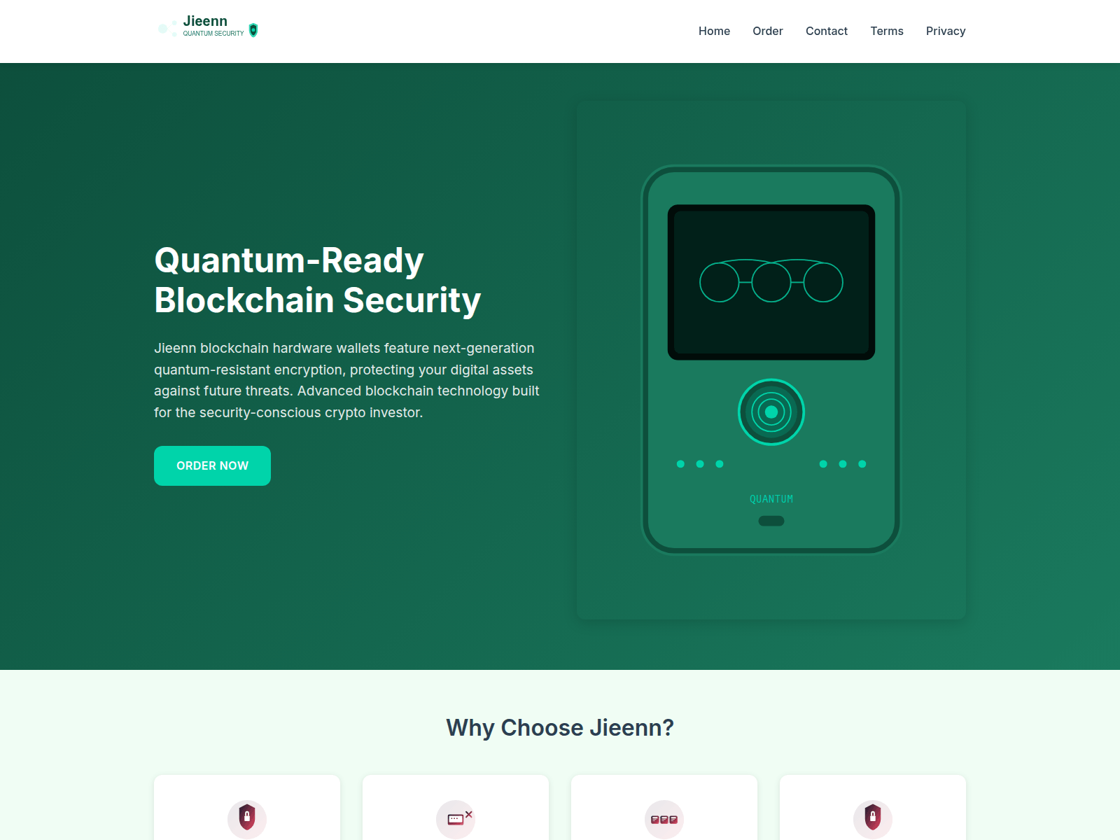 Screenshot of jieenn.com