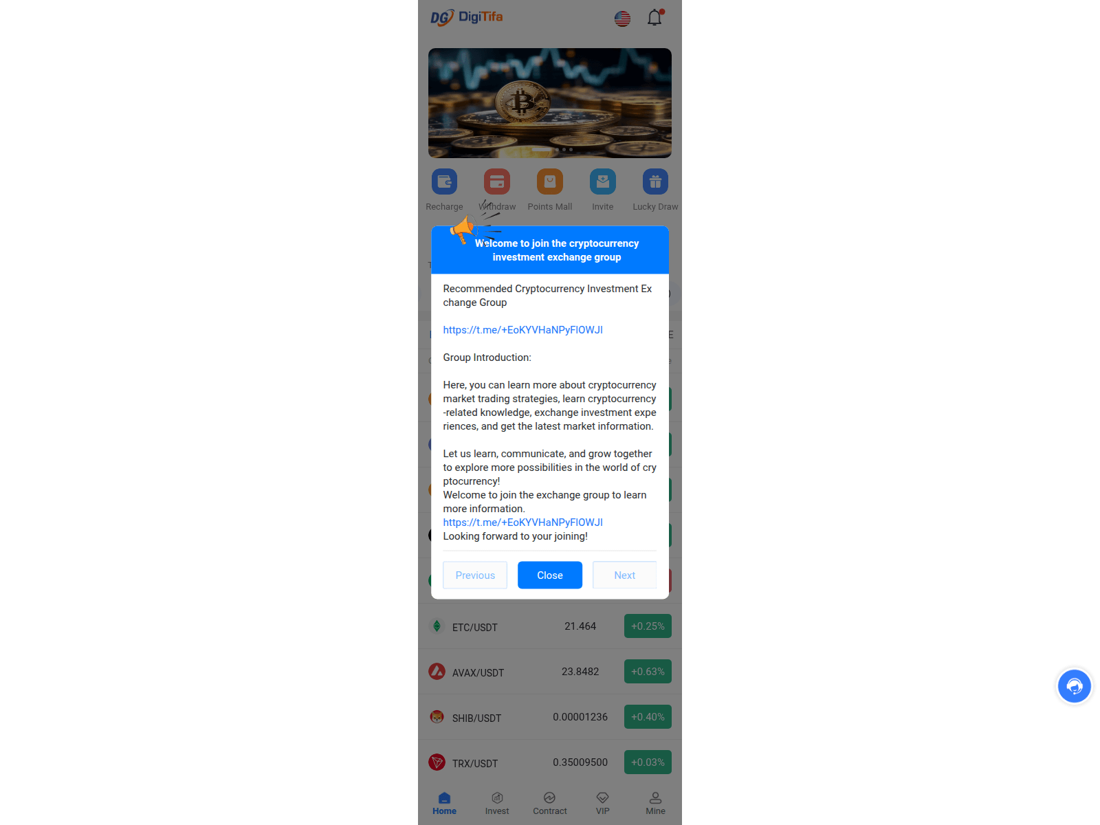 Screenshot of btc661.com