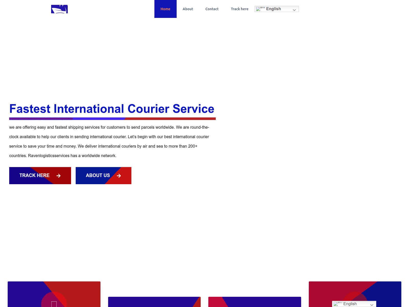 Screenshot of spacereexpressservices.com