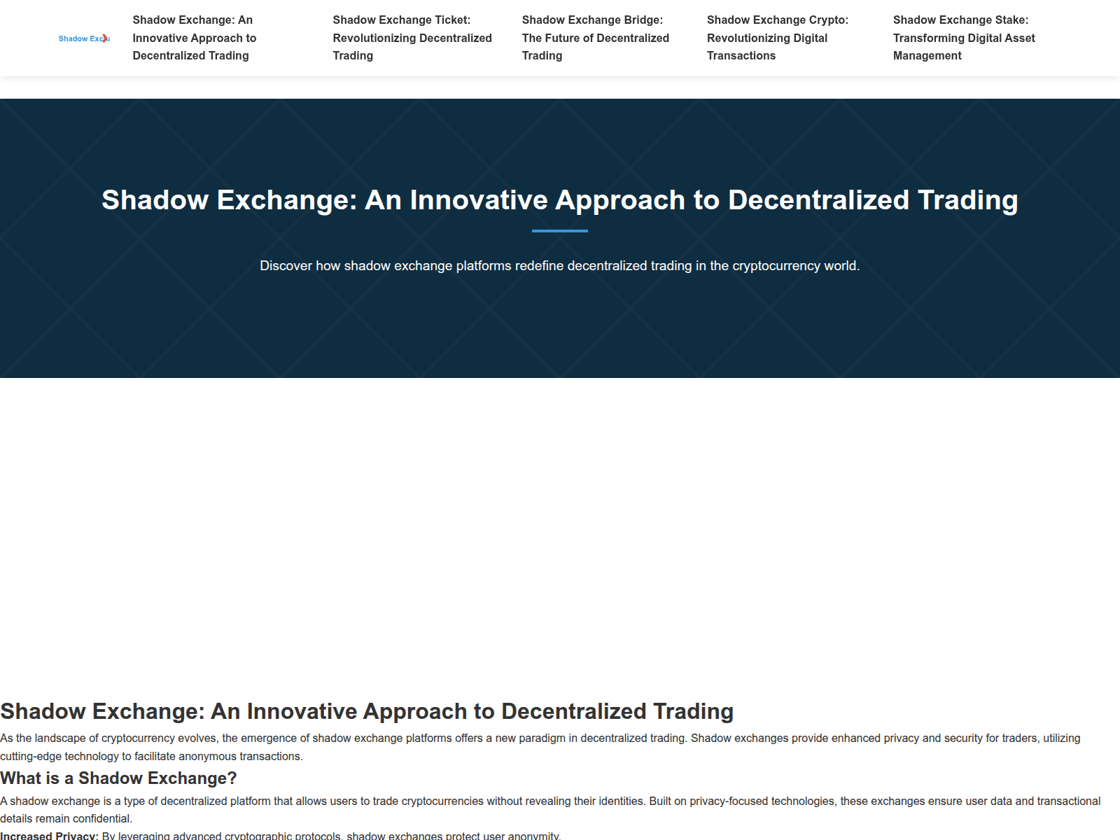 Screenshot of v3-shadow.com