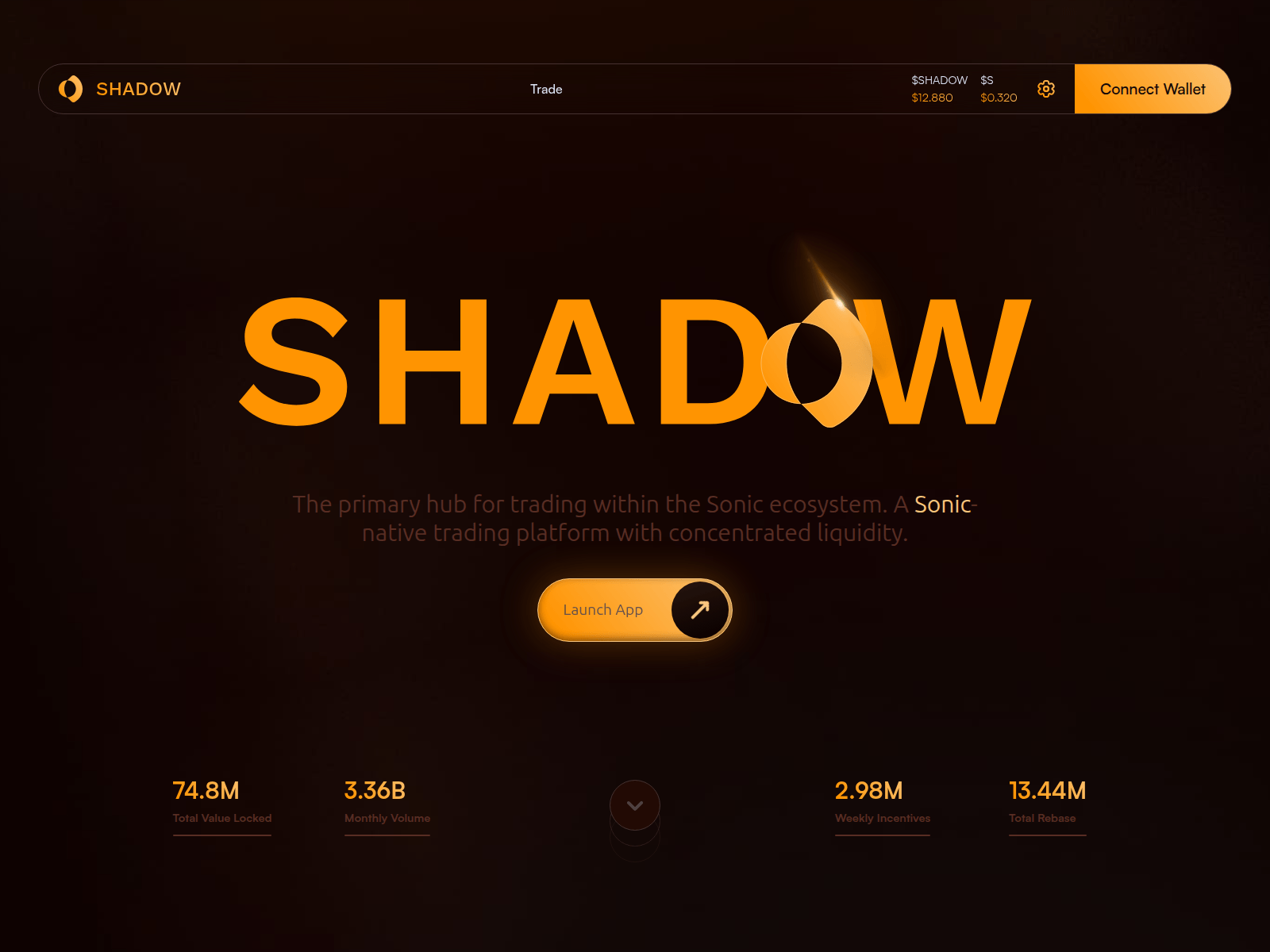 Screenshot of shadow-exchange.com