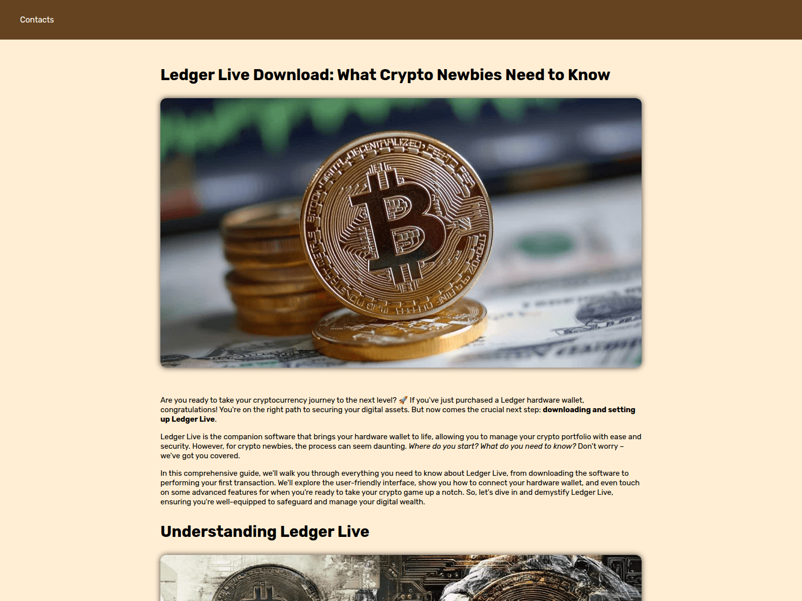 Screenshot of ledger-live-download-ledger.lv