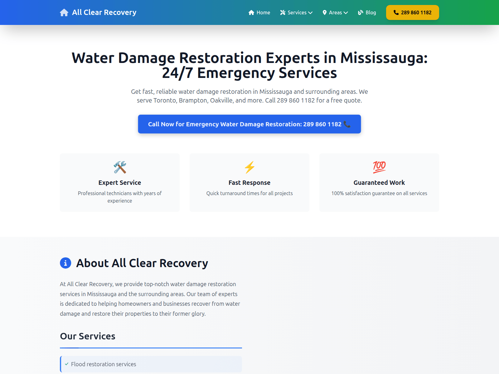 Screenshot of allclearrecovery.online