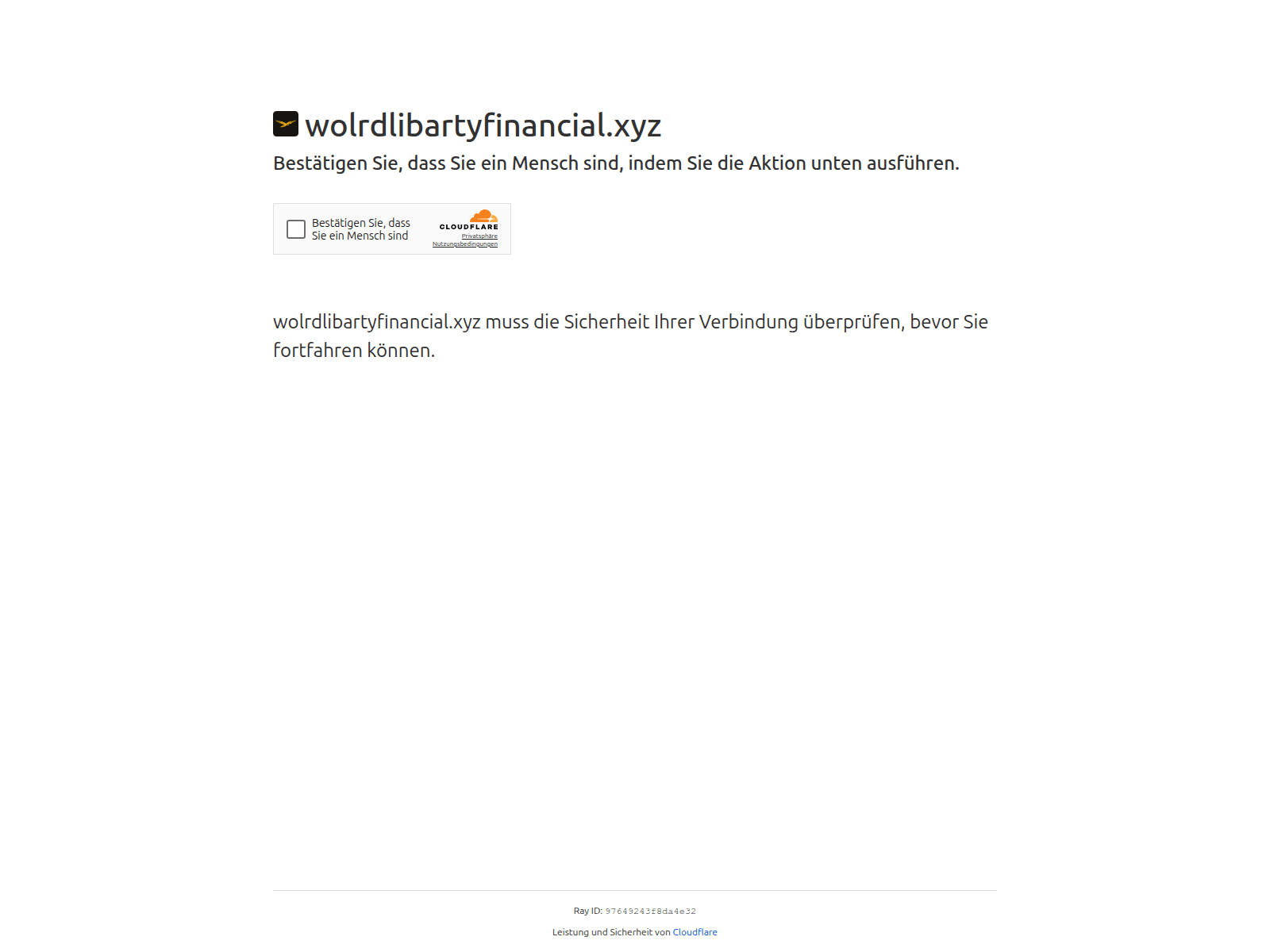 Screenshot of wolrdlibartyfinancial.xyz