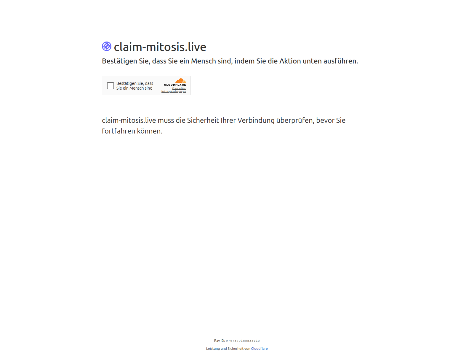 Screenshot of claim-mitosis.live