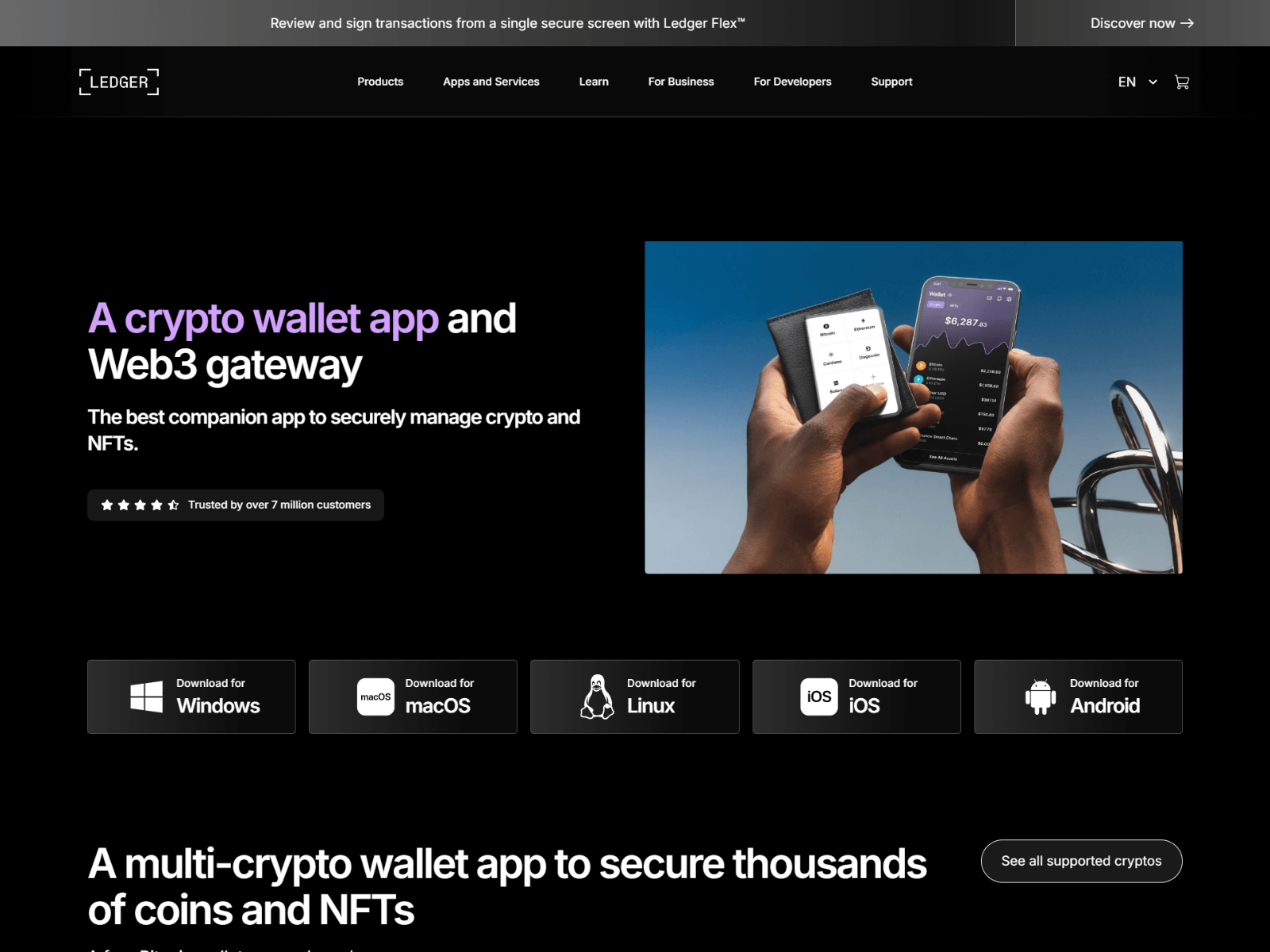 Screenshot of en-us-ledger.com