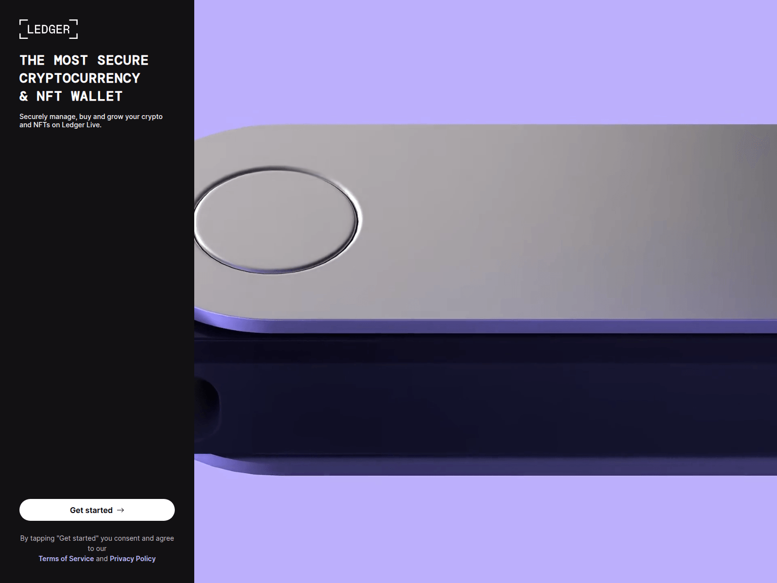 Screenshot of ledger-report.com