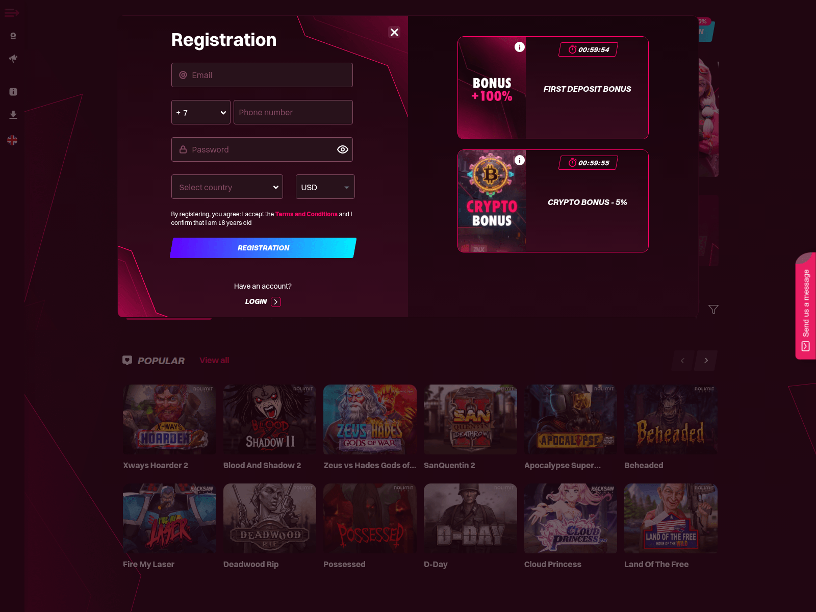 Screenshot of kentcasino228.com