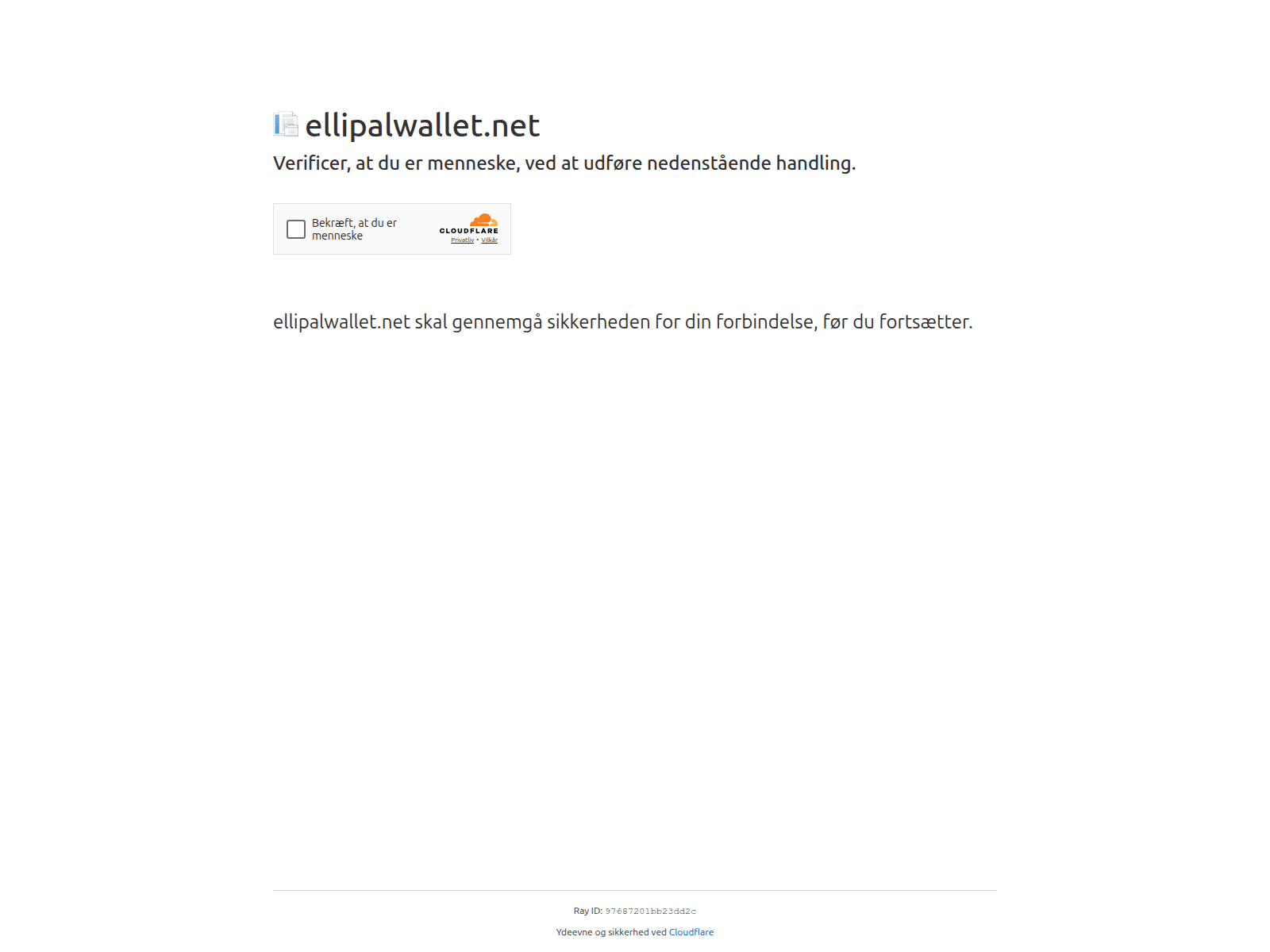 Screenshot of ellipalwallet.net
