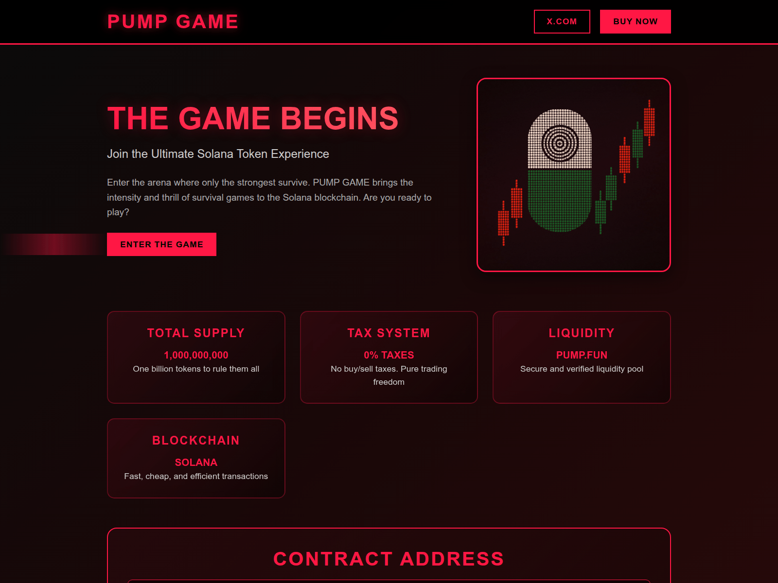 Screenshot of pump-game.top
