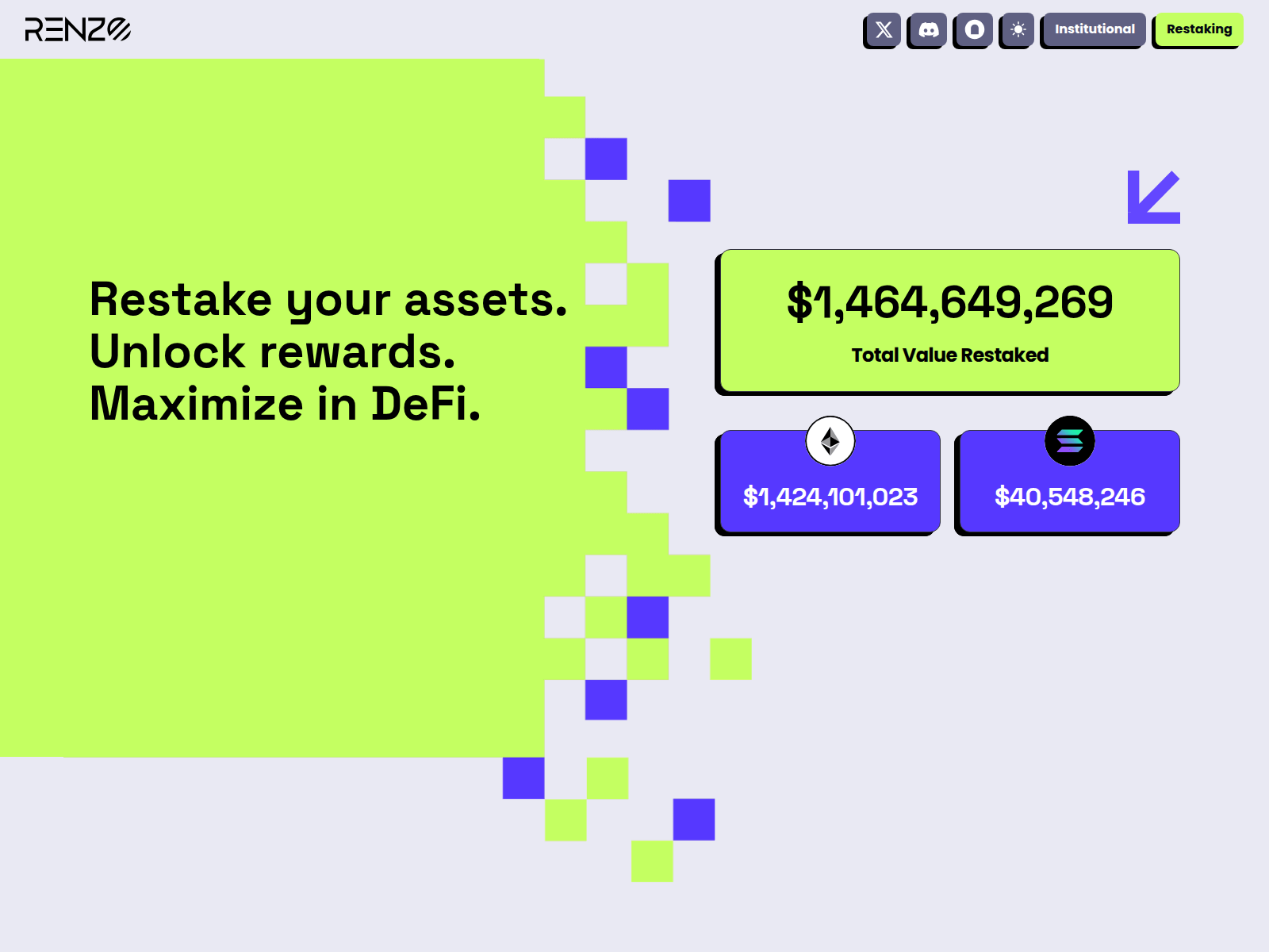 Forensic screenshot of renzoprotocol.xyz