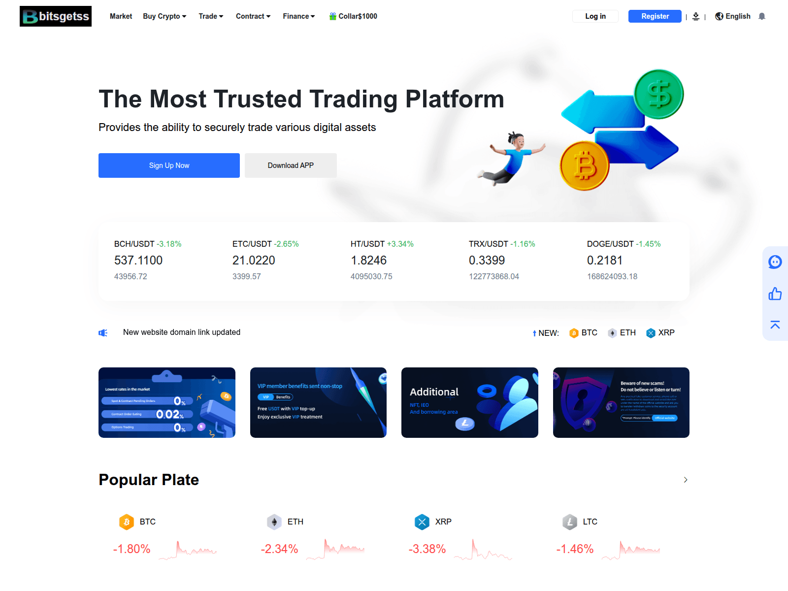 Screenshot of id-bitget.com