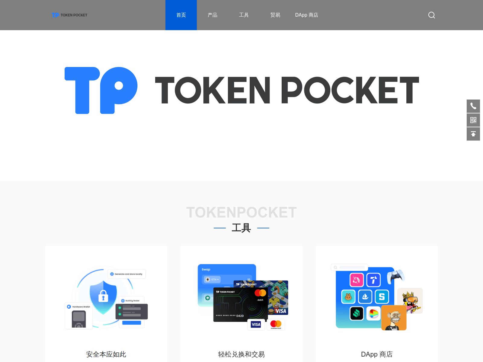 Screenshot of tokenpockte.pro