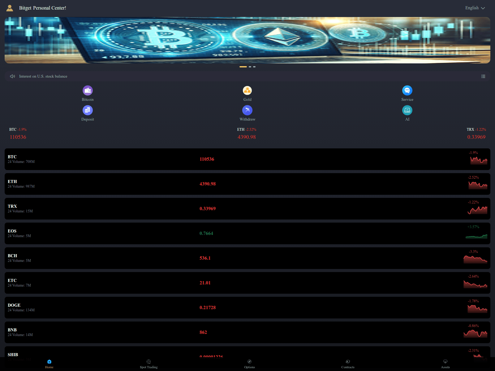Screenshot of bitgettd.com
