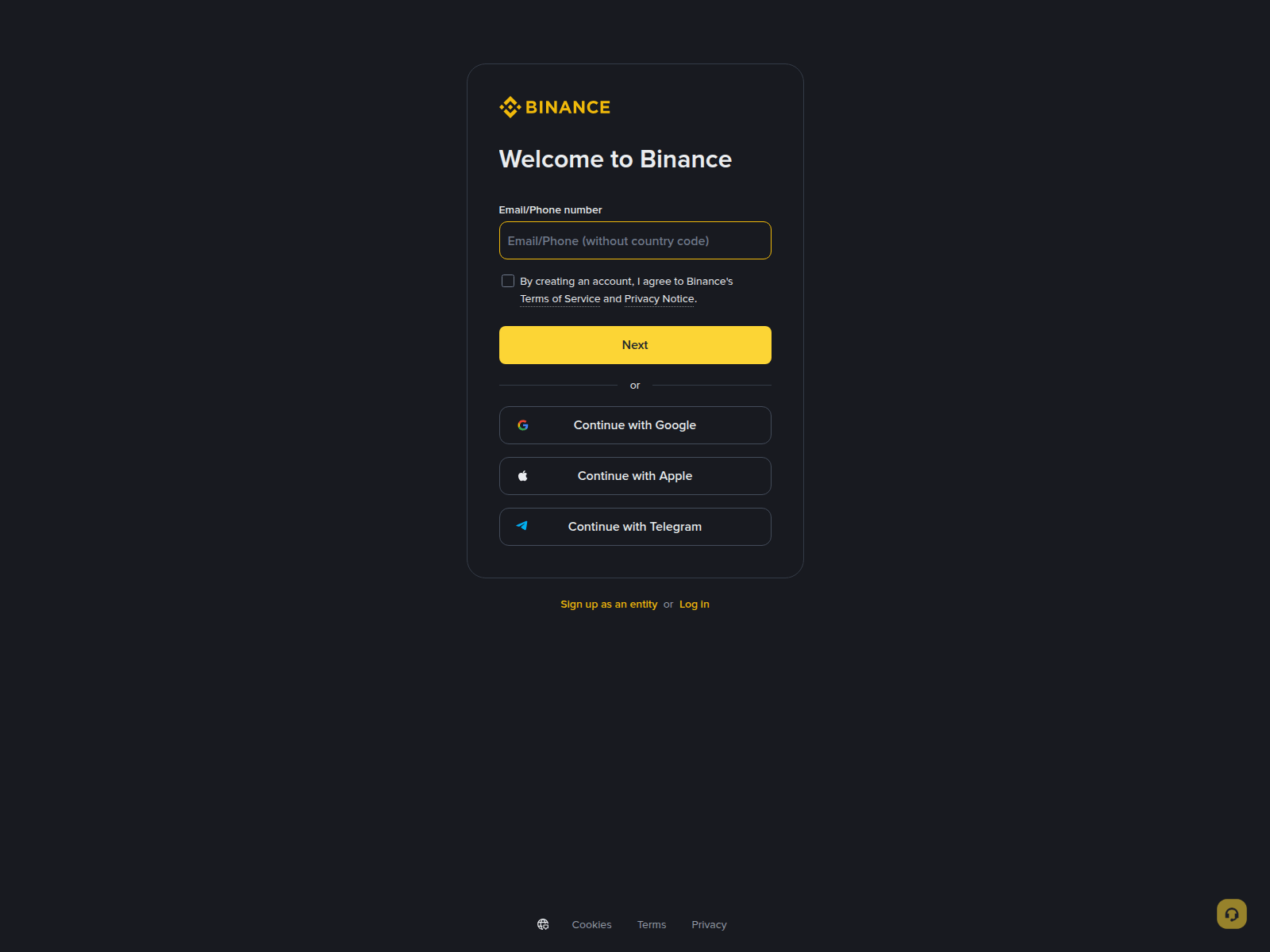 Screenshot of bitgetc.com