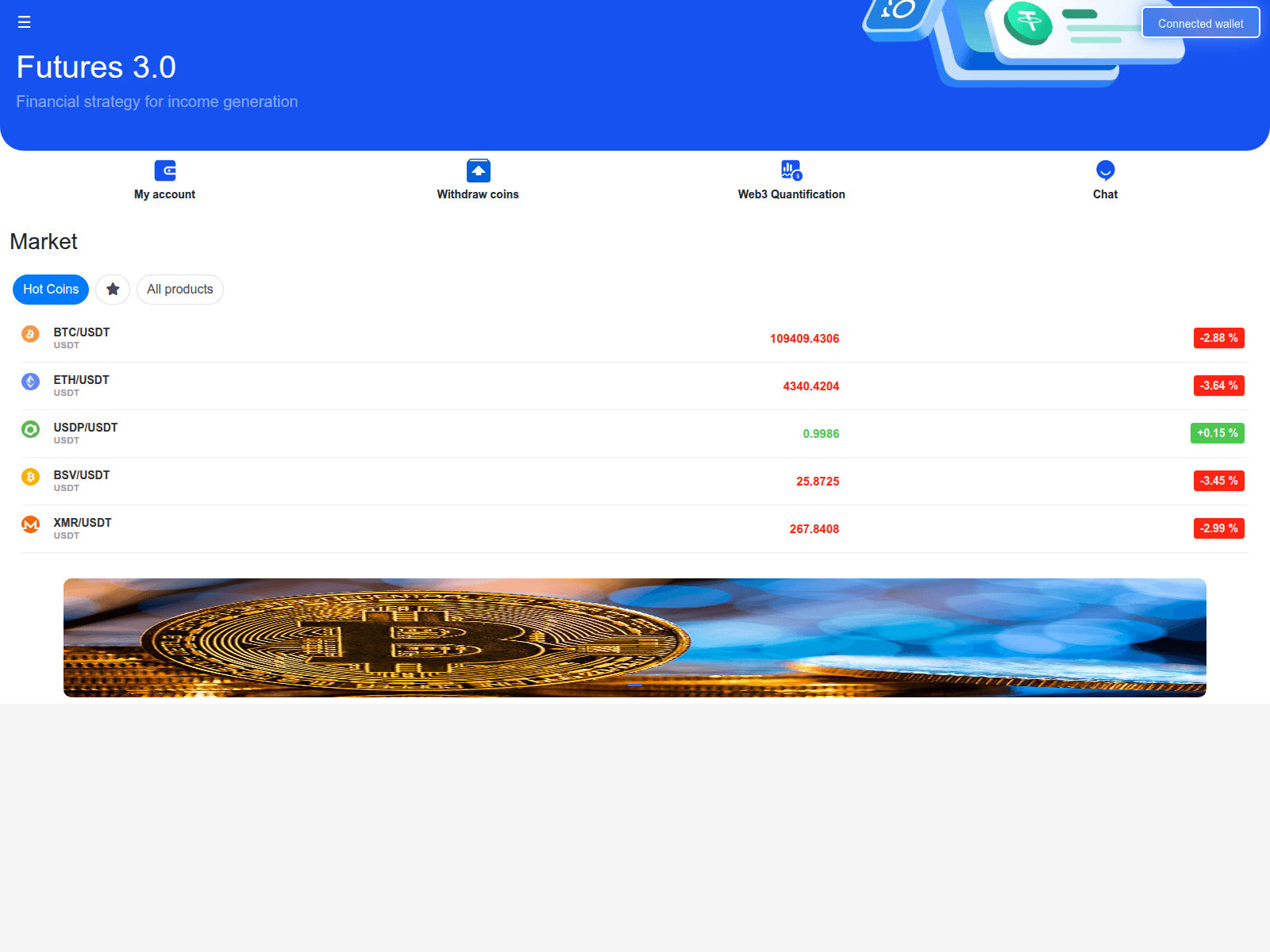 Screenshot of coinexq.top