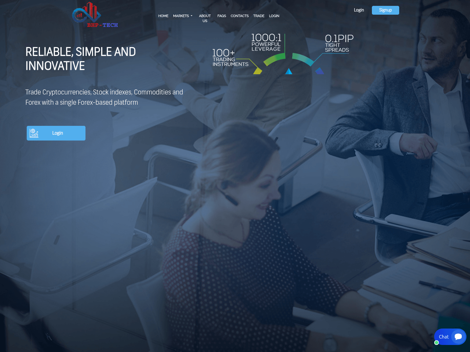 Screenshot of bhptechcompany.com