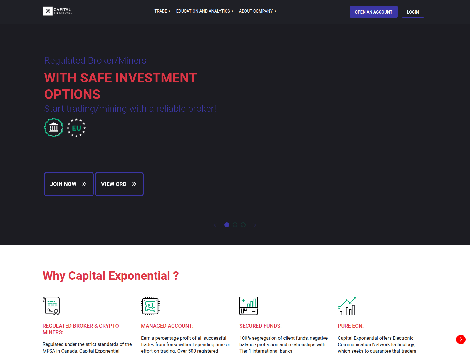 Screenshot of capitalponential.com.neoforumpro.com