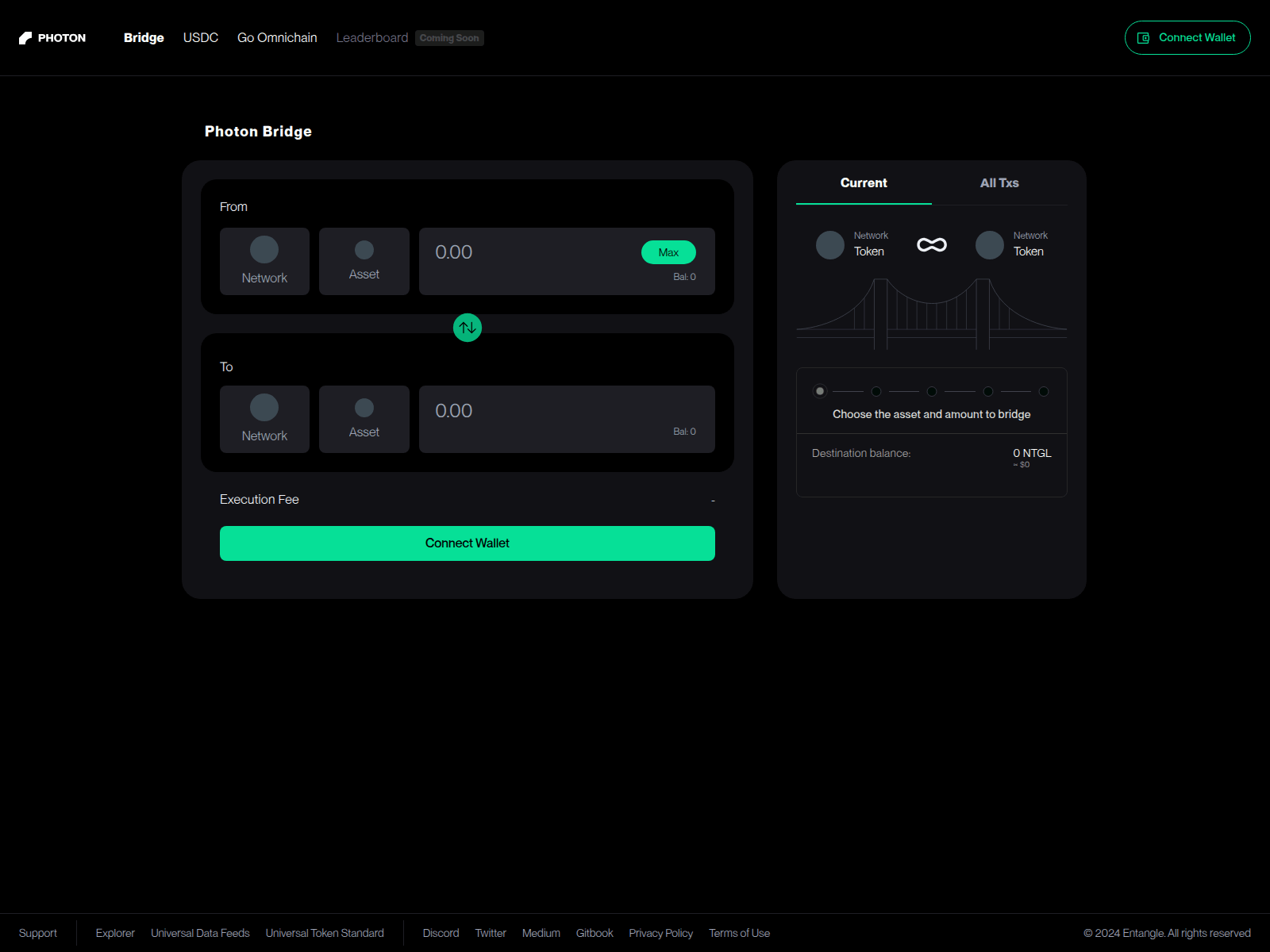 Screenshot of photonbridge.io