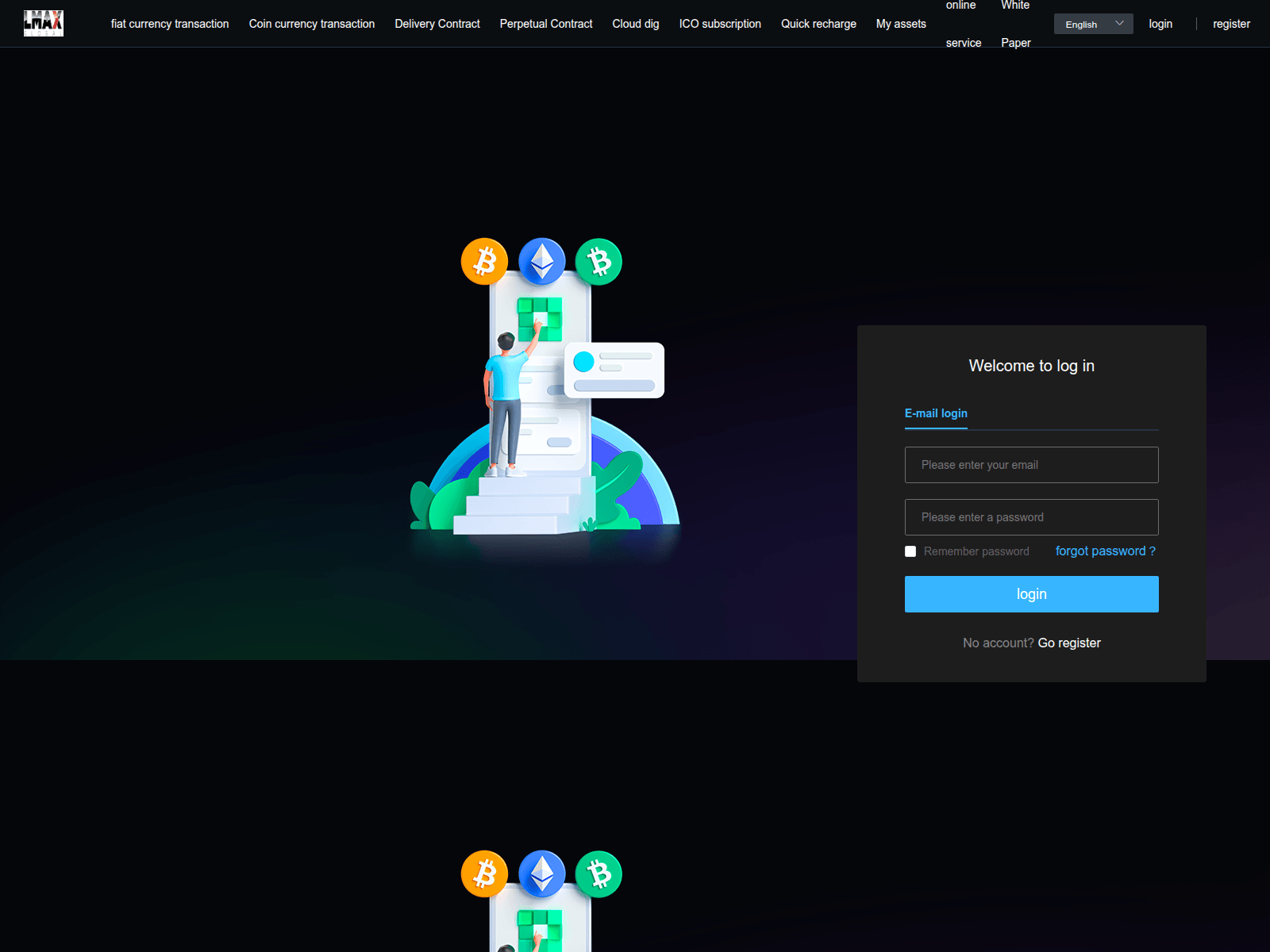 Screenshot of lmaxus.com