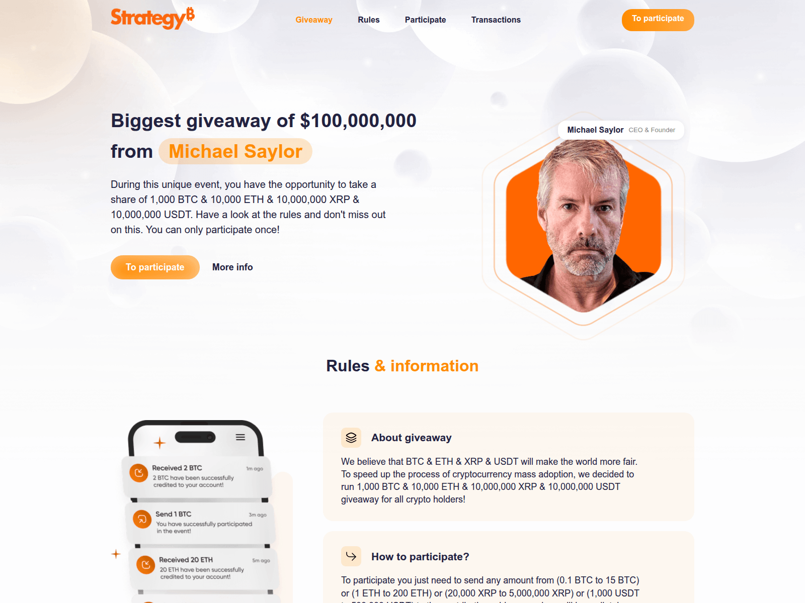 Screenshot of mstrinc.com