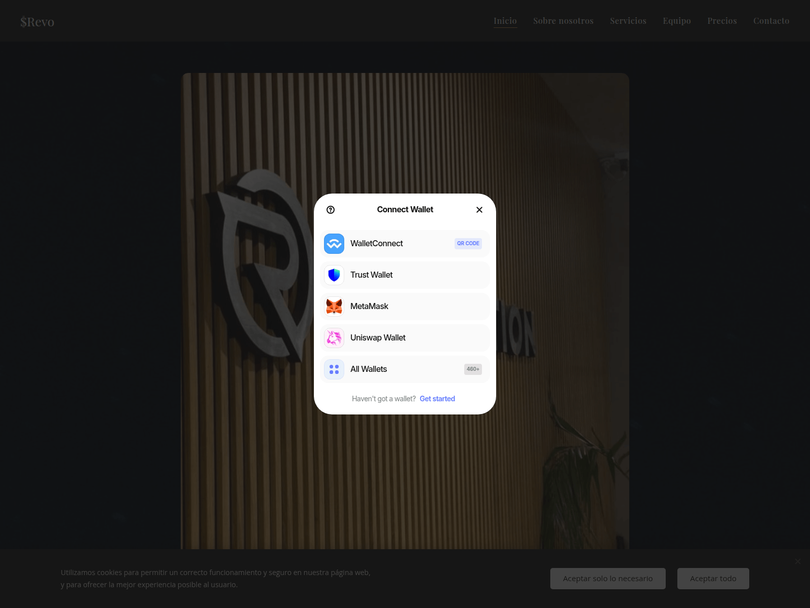 Screenshot of revo-revolution.click
