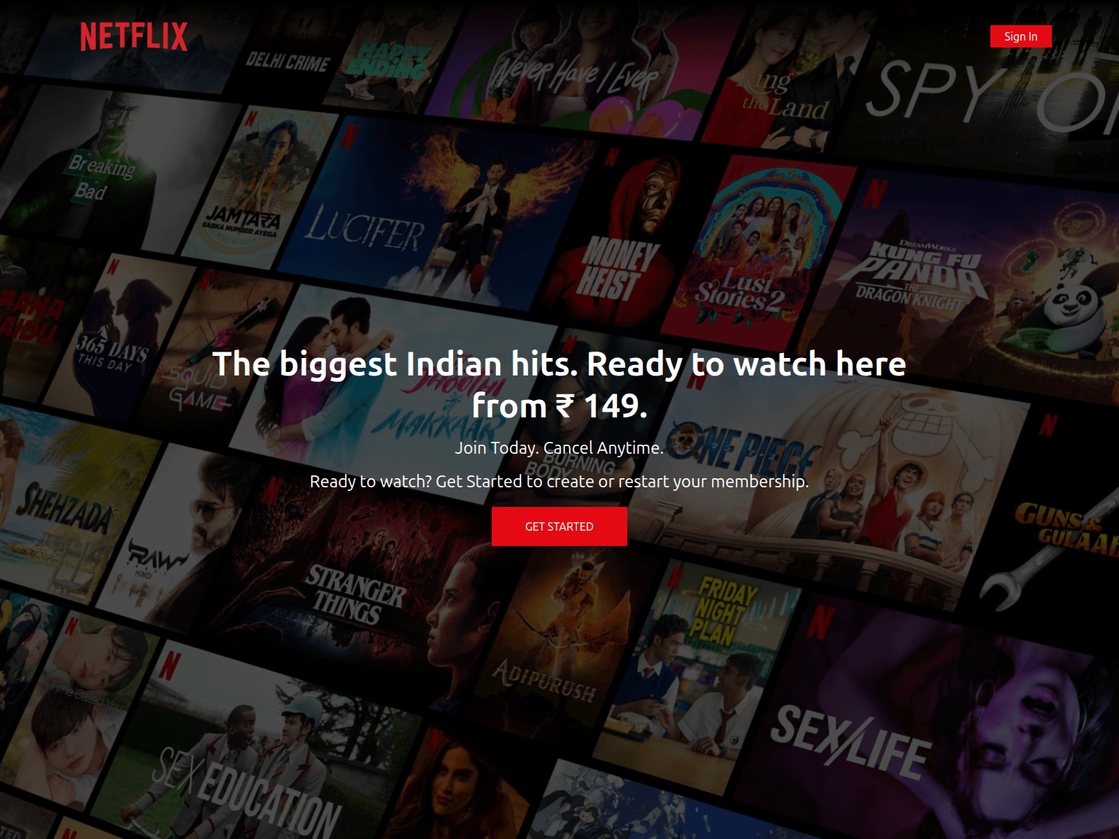 Screenshot of netflixgpt-98554.web.app
