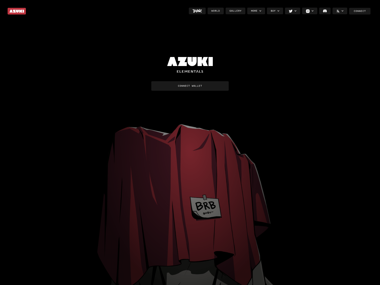 Screenshot of elemental-azuki.pages.dev