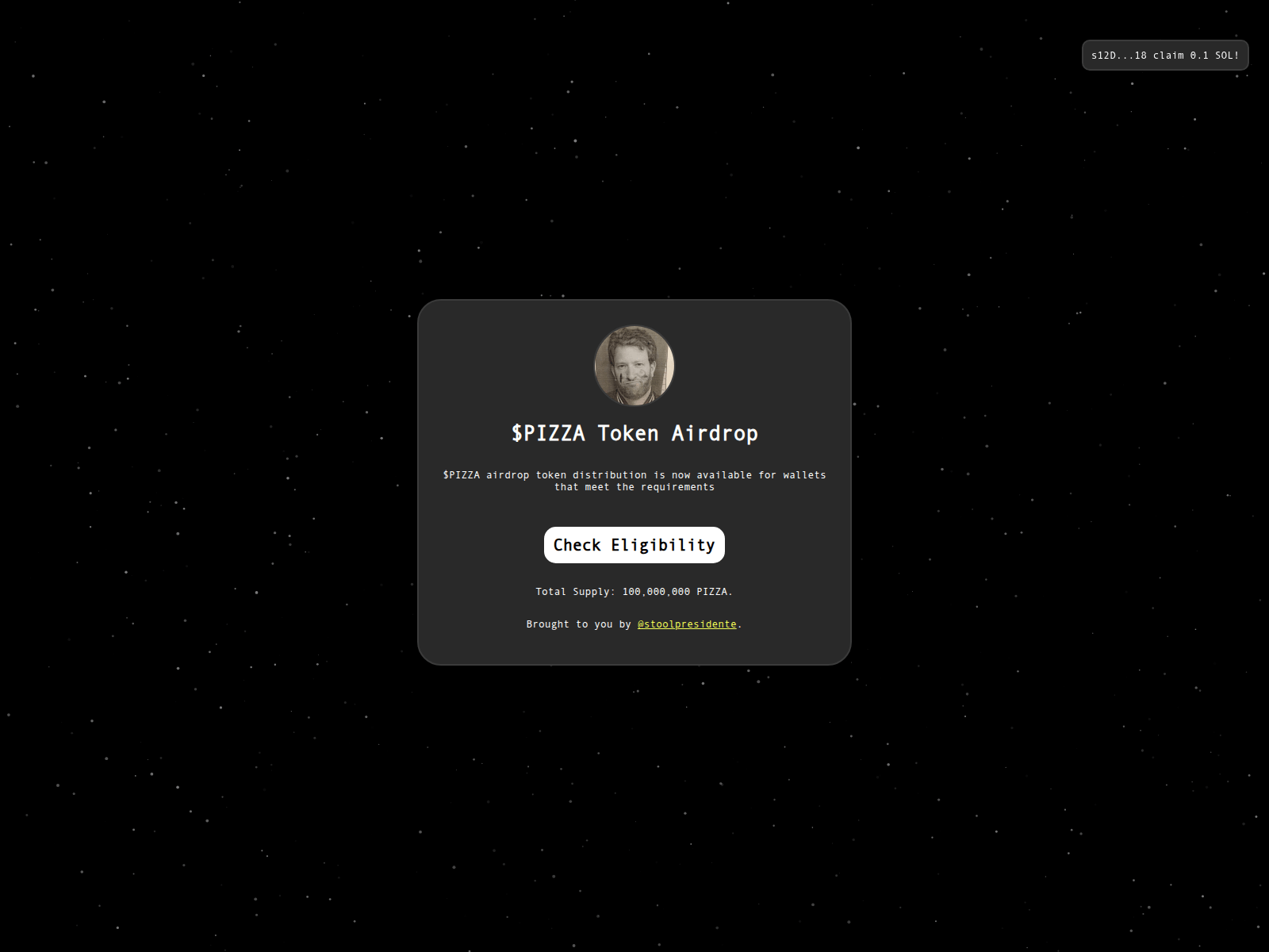 Screenshot of daves-pizzas.xyz