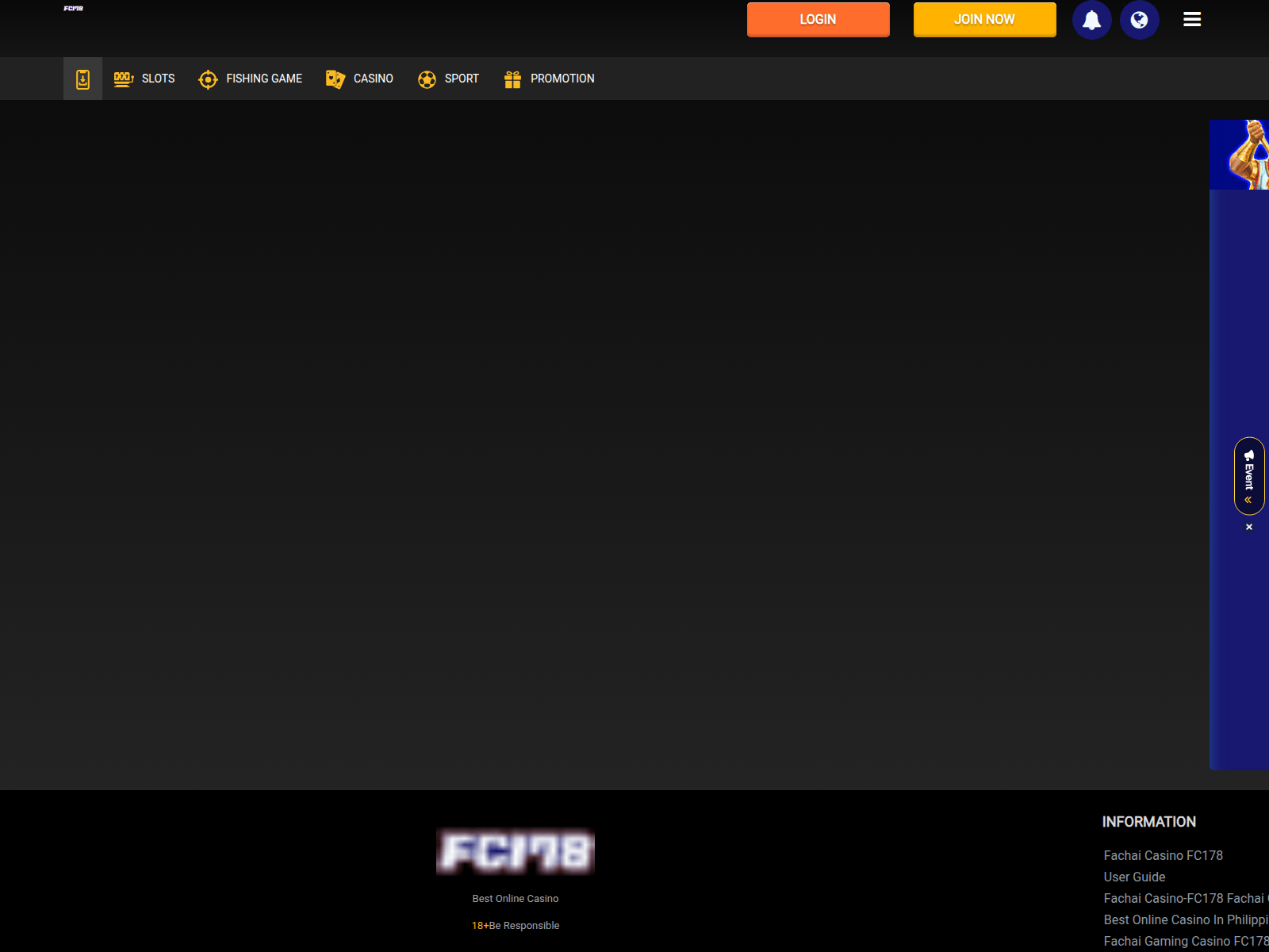 Screenshot of fc178.com