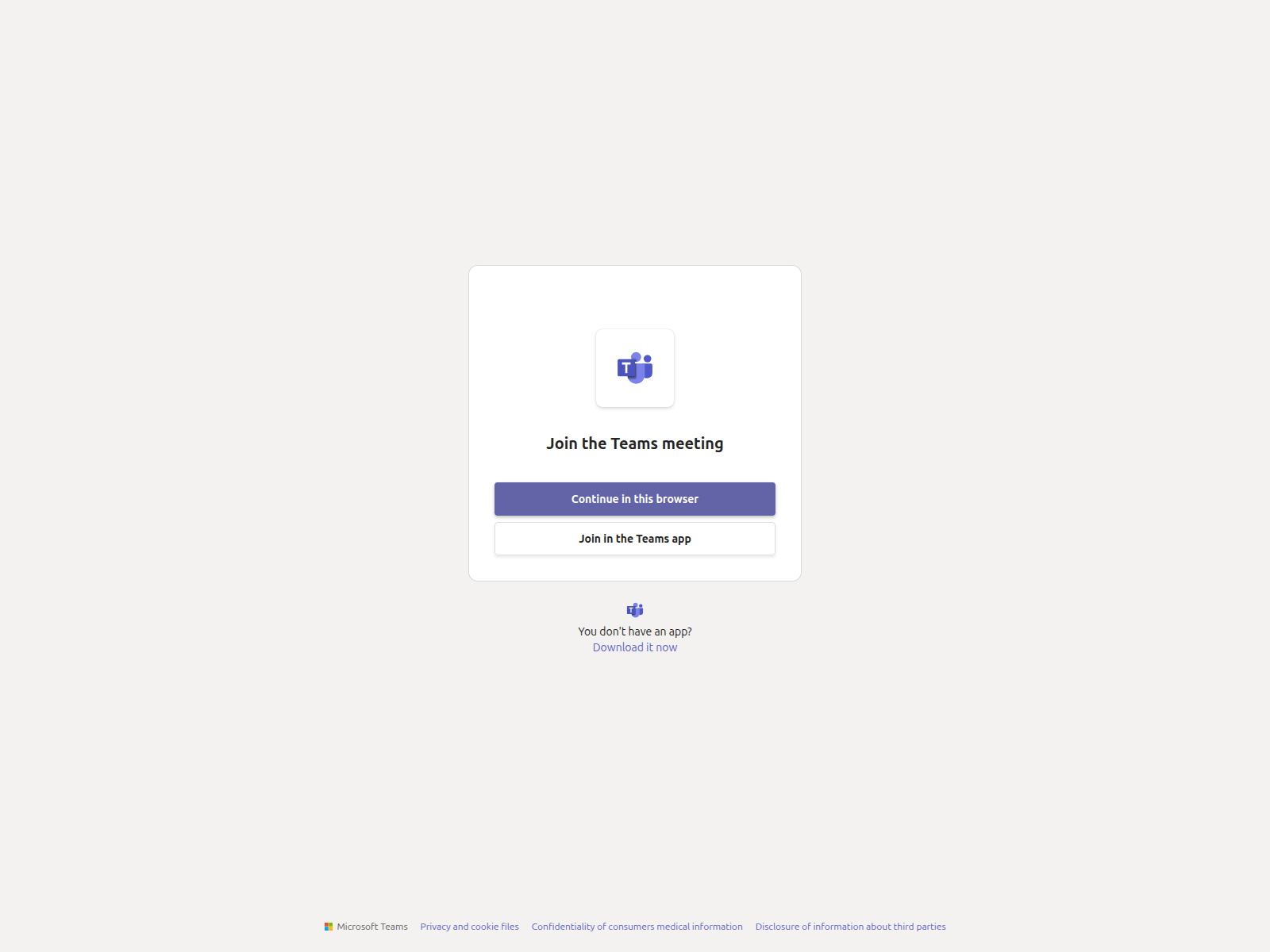 Screenshot of microsoft-teams.run