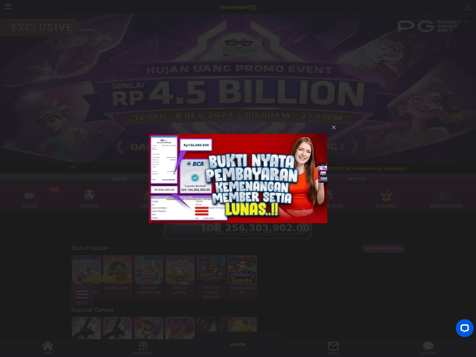 Screenshot of dragoncoint77mania.space