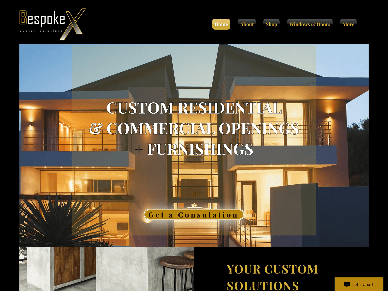 Screenshot of bespokexsolutions.com