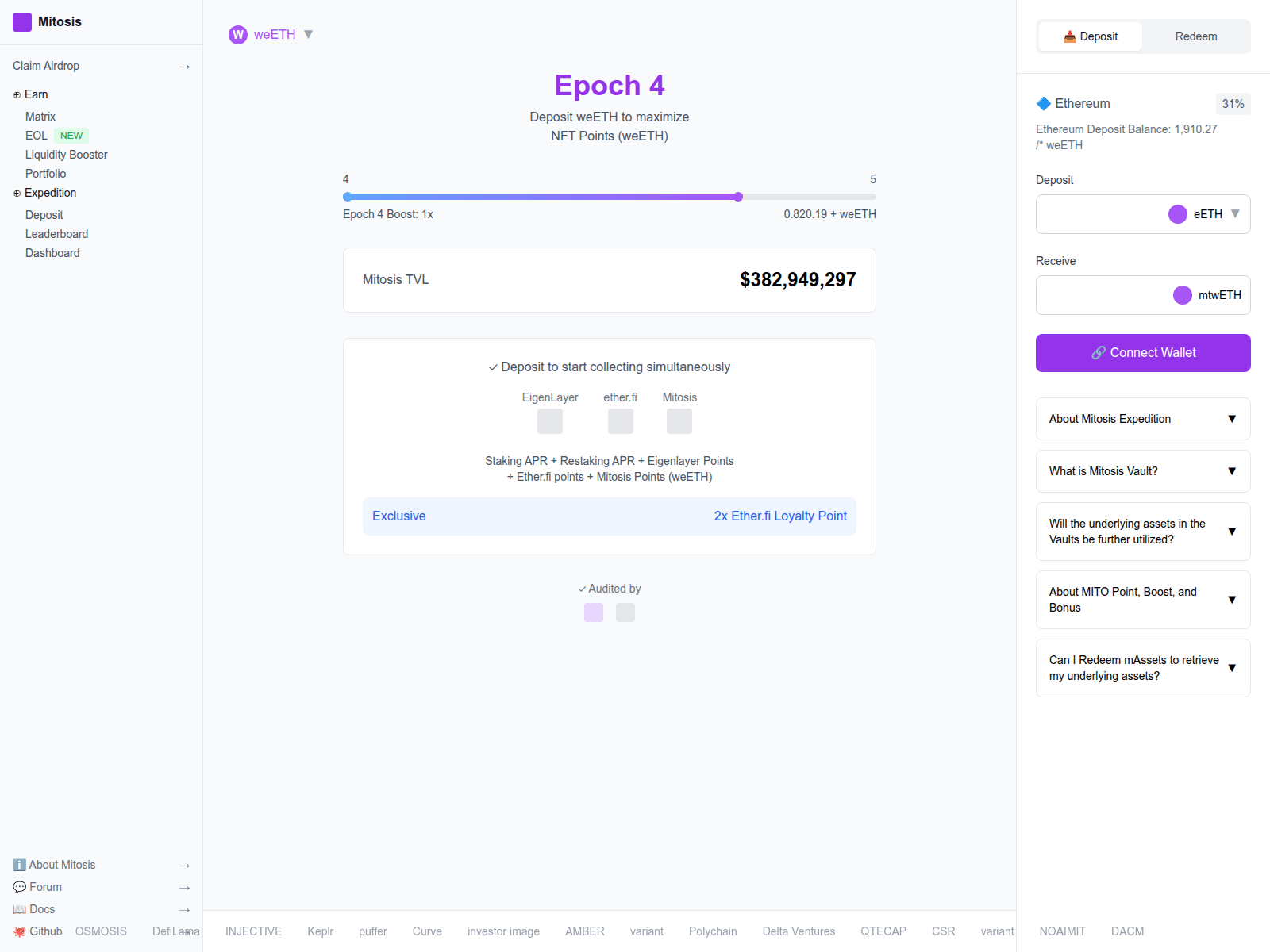 Screenshot of mitosis-claim.org