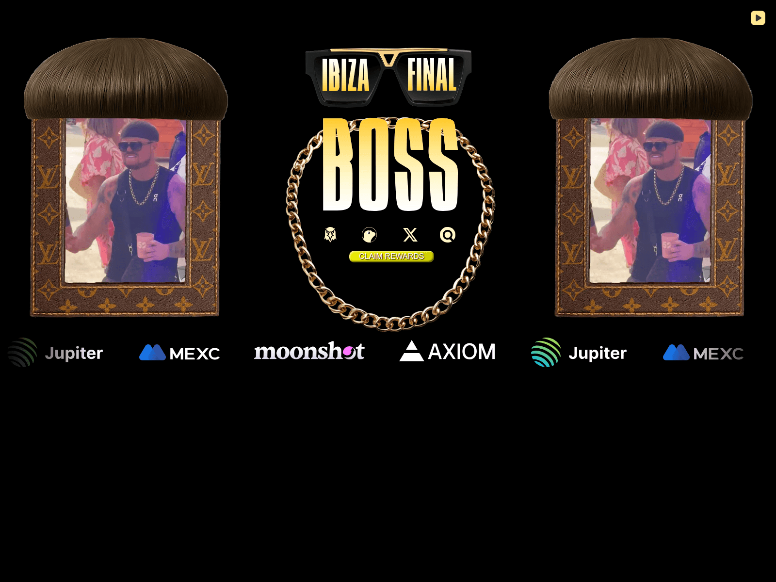 Screenshot of claim.ibizafinalboss.world