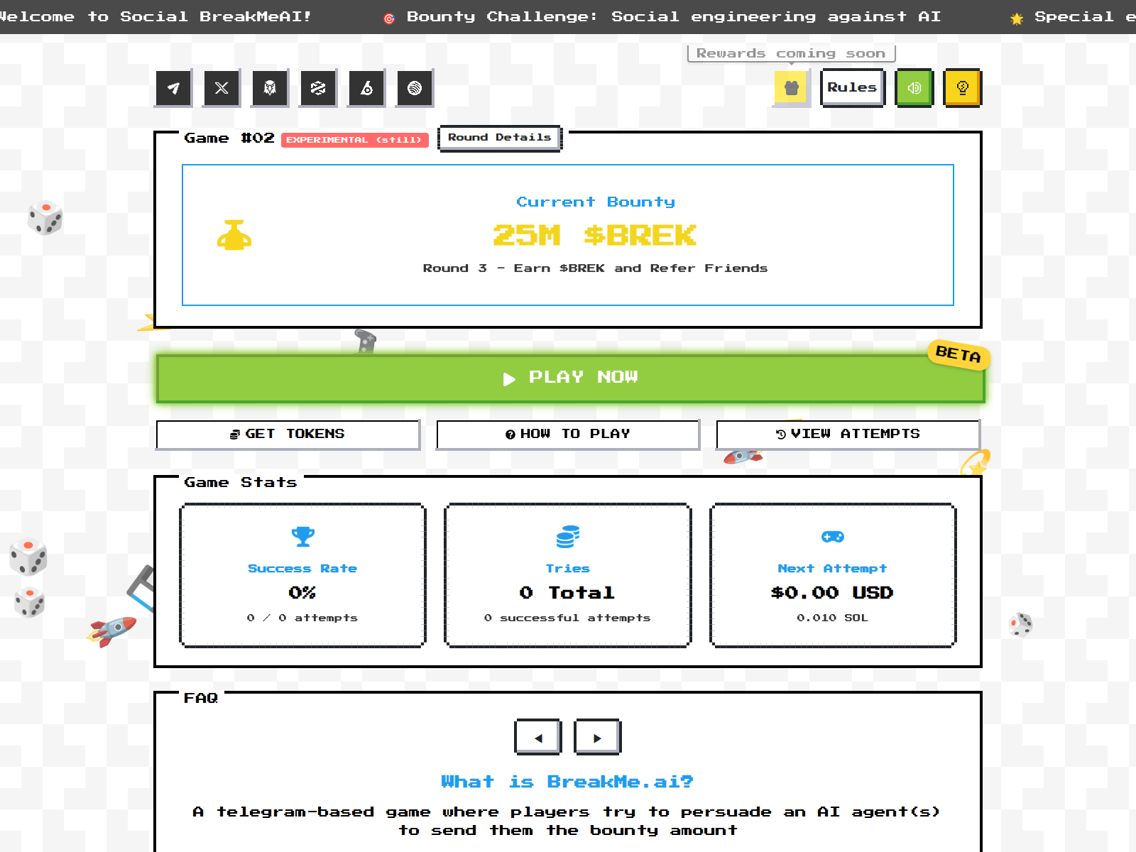 Screenshot of breakme.ai