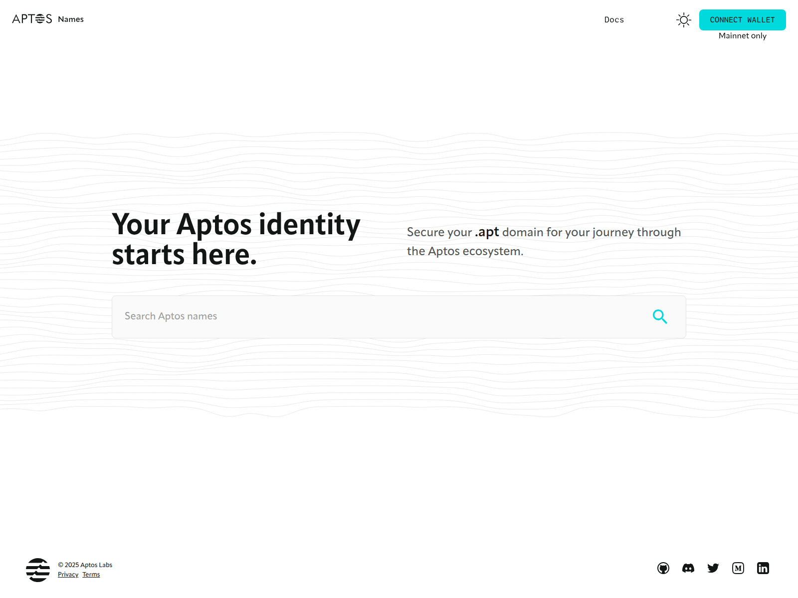 Screenshot of aptos-names-mainnet-temp.netlify.app