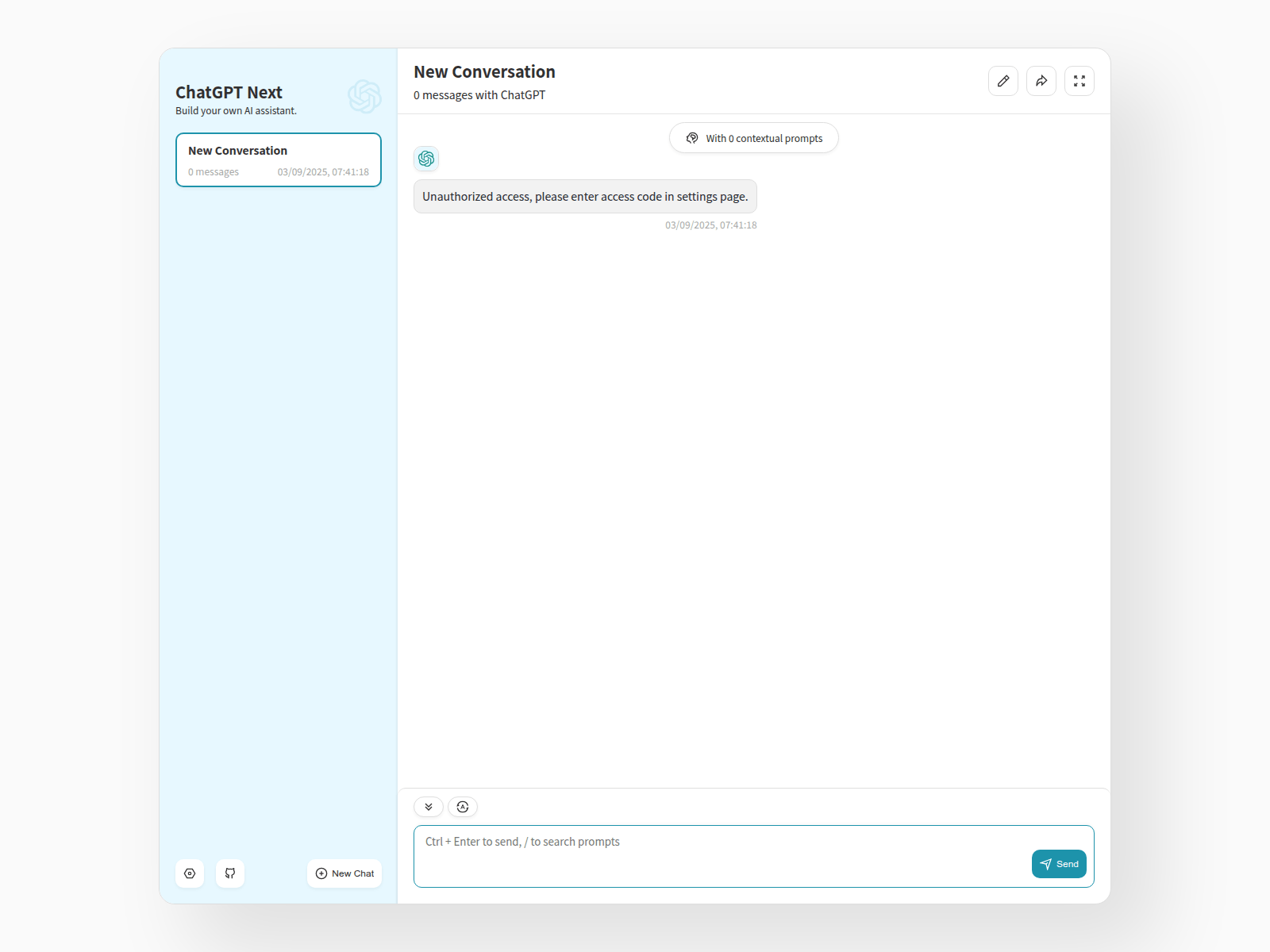 Screenshot of chat-gpt-next-web-plum-beta-25.vercel.app