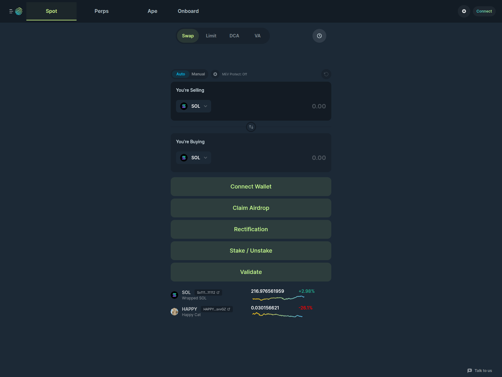 Screenshot of jup-official-chain.web.app