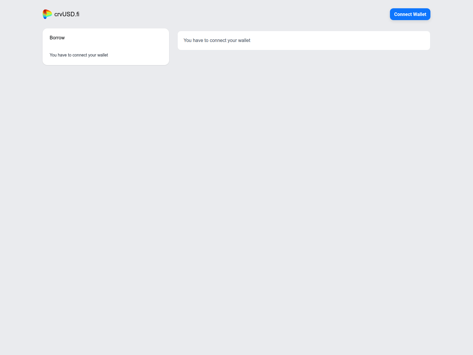 Screenshot of crvusd.vercel.app