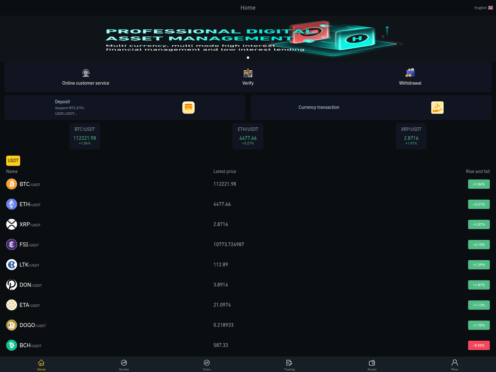 Screenshot of m.bcbit-ai.cc