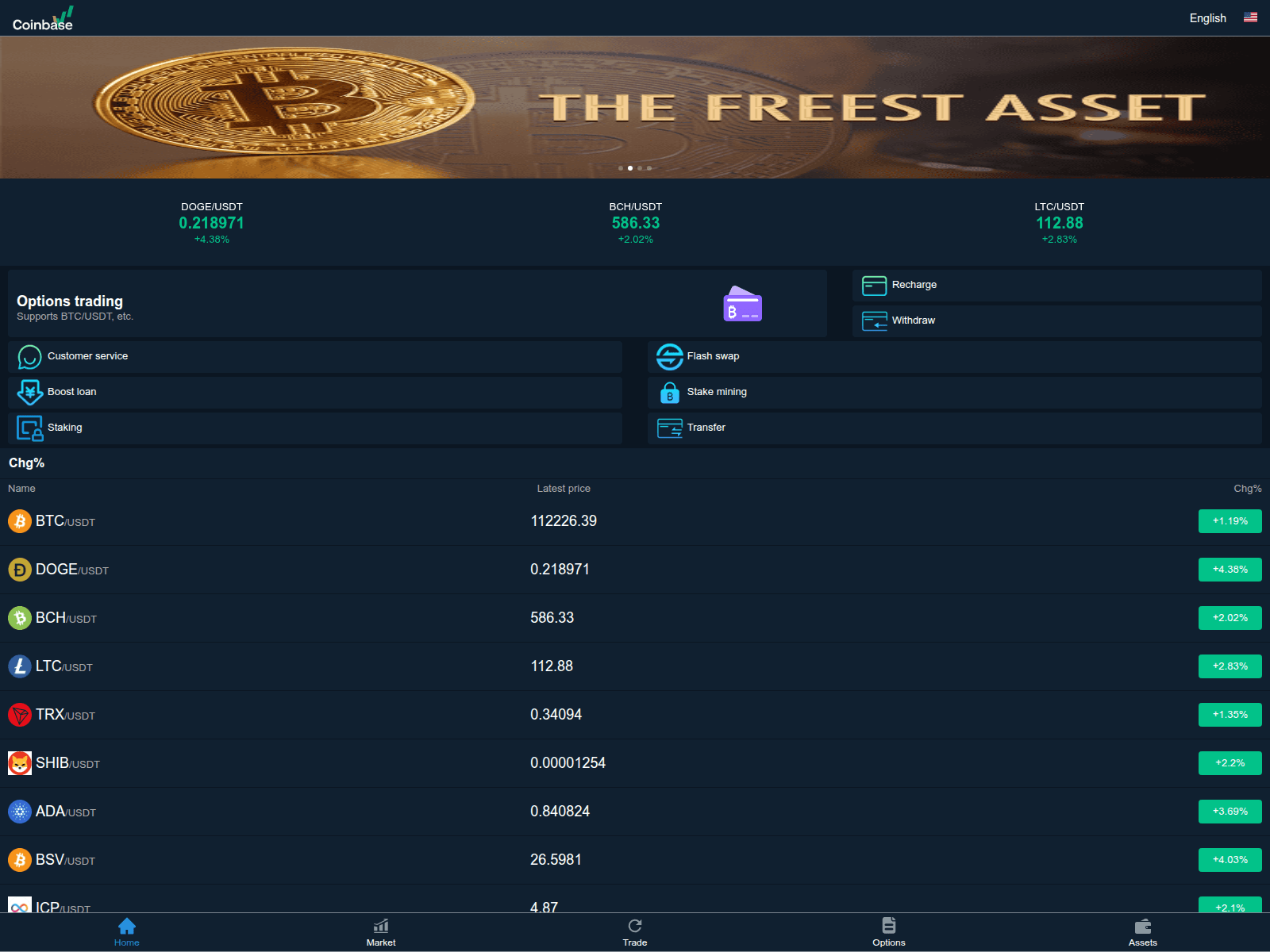 Screenshot of coinbaseku.cc