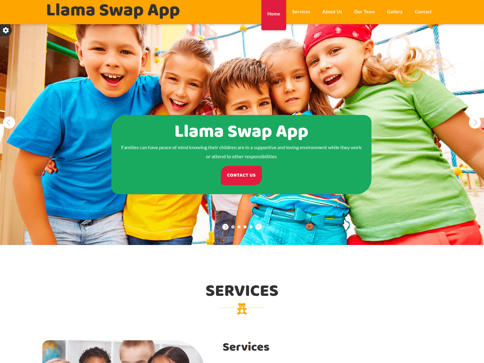 Screenshot of swap.defililliliama.com
