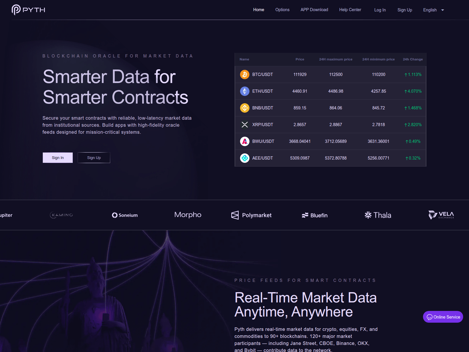 Screenshot of pythcloud.com