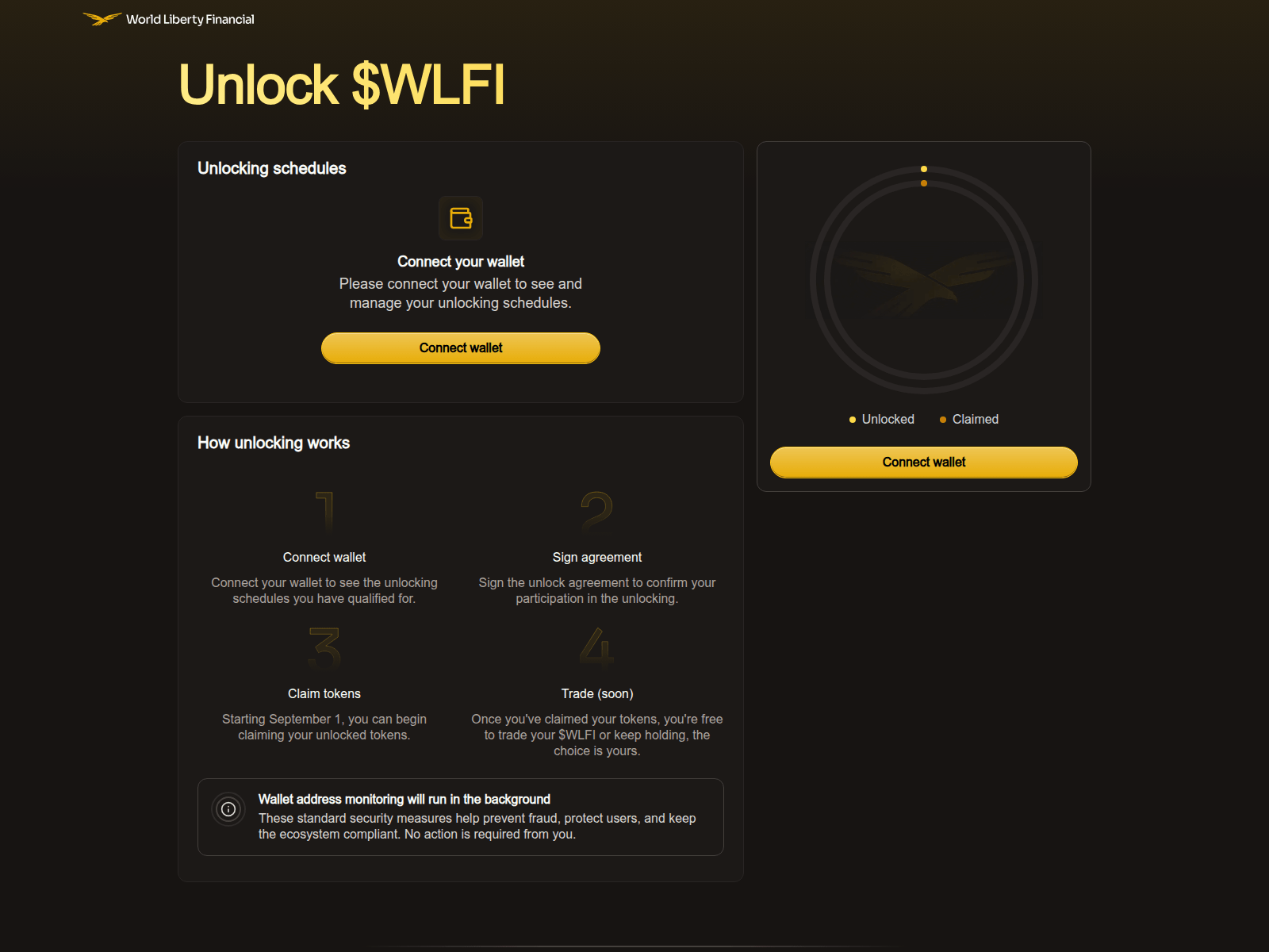 Screenshot of worldlibertyficlaim.xyz